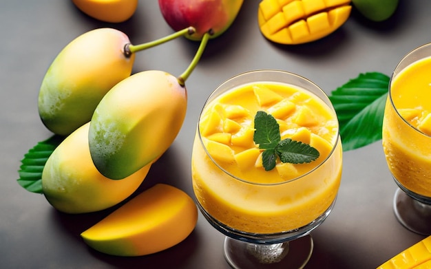 Mango Smoothie Shake