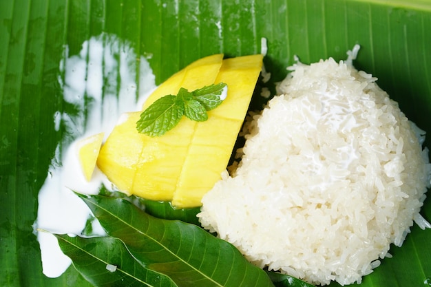 Mango and sticky rice is one of the best desserts in the world