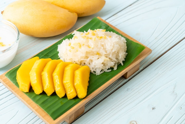 Mango with sticky rice