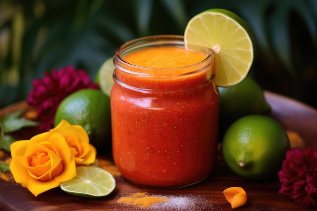 Mangonada mexican mango smoothie