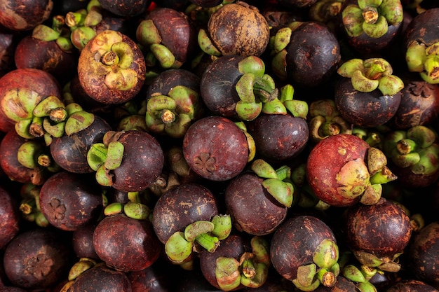 Mangosteen Fruit achtergrond