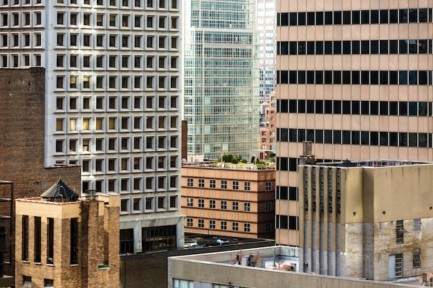 Foto architettura di manhattan