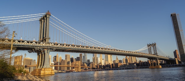 Foto ponte di manhattan new york city