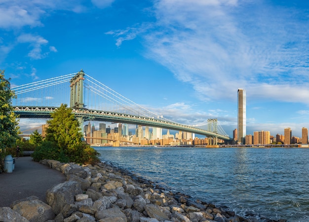 Манхэттенский мост Нью-Йорк США