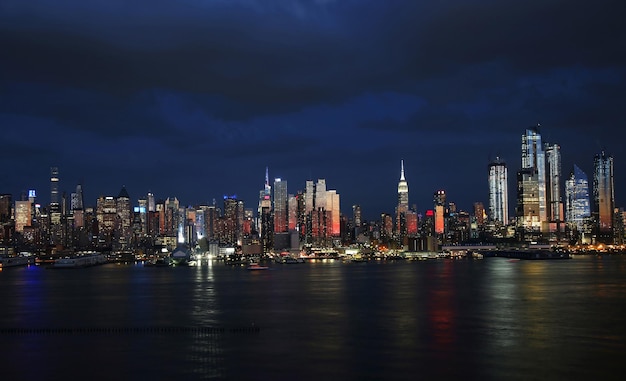 Manhattan Skyline from NewJersey New York City