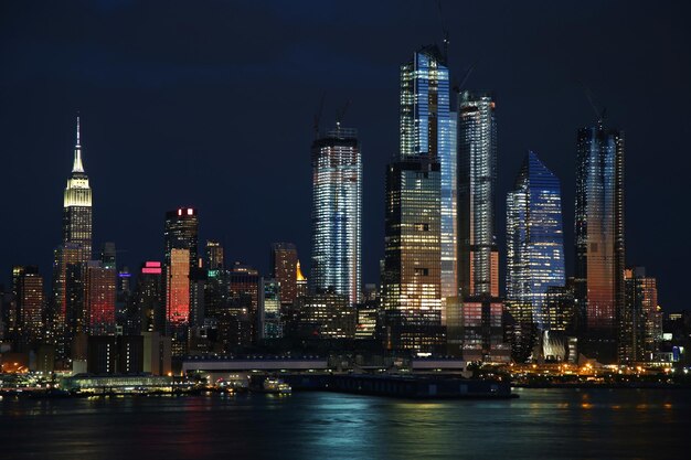 Manhattan Skyline from NewJersey New York City