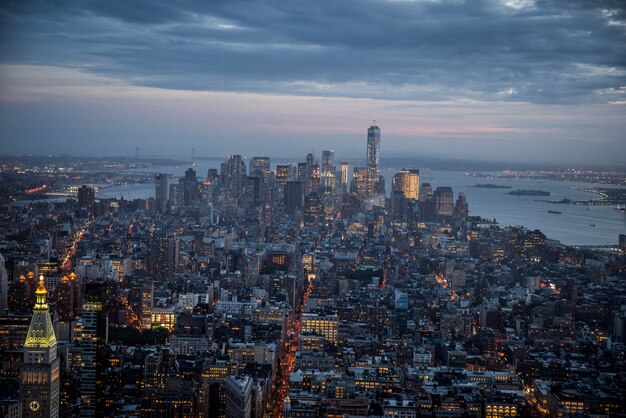 Skyline di manhattan