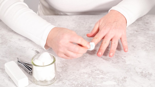 Manicure at home