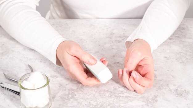 Manicure at home