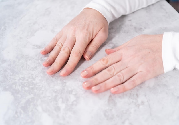 Manicure at home