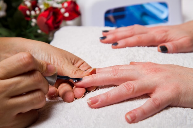 a manicure homemade