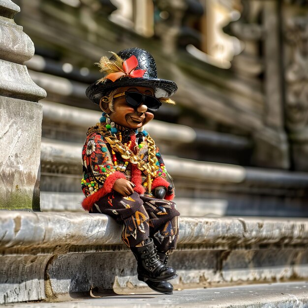 Manneken Pis dressed for a festival the whimsical charm of Brussels captured in the small figures attire