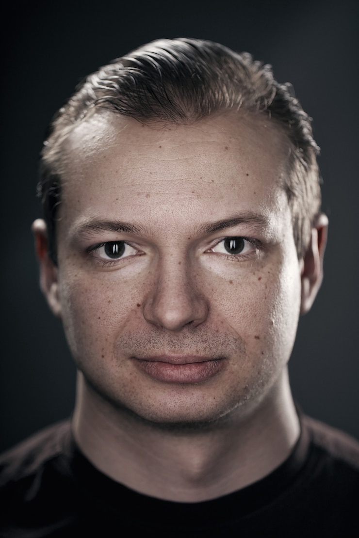 Foto mannelijk portret