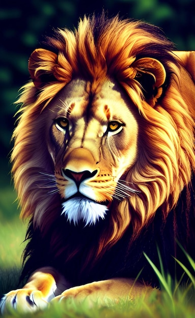mannelijke leeuw