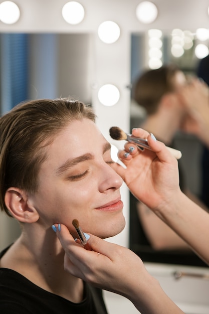 Mannen make-up