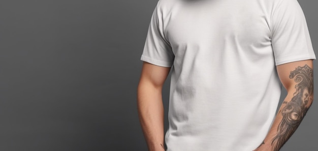 Mannen Tshirt Mockup