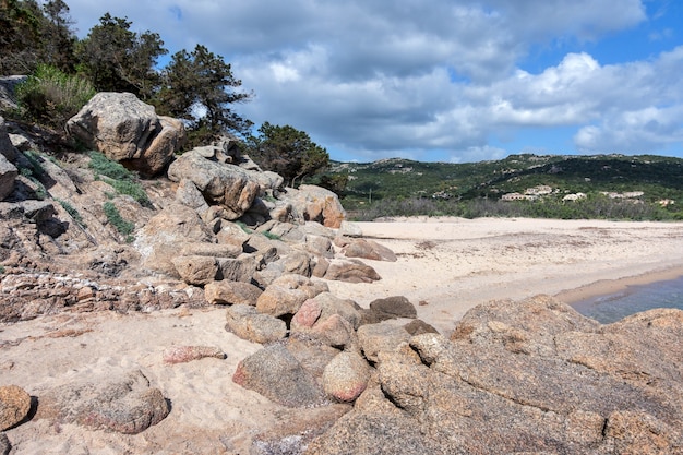 Mannena-strand op sardinië