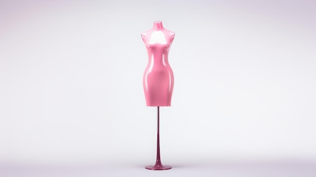 mannequin on white background