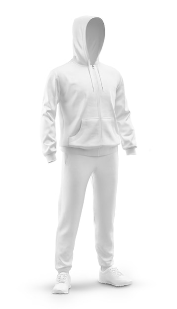 a mannequin with a Sport Wear clothes isolated on a white background