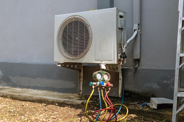manometers measuring equipment for filling air conditioners