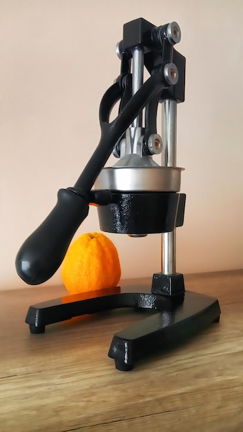 Manual juicer vintage Filmed on phone