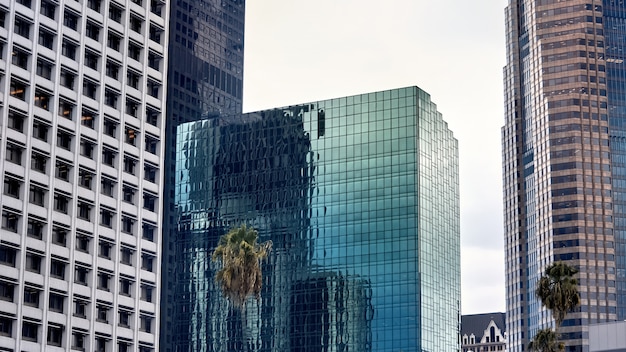 Manufacturers Bank building in Los Angeles, USA