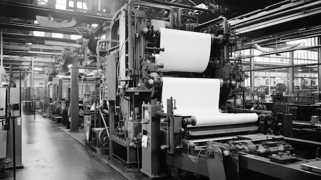 Manufacturing machinery paper mill