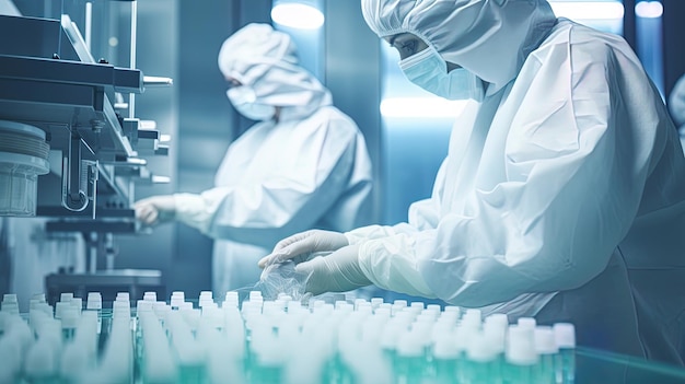 医薬品と医療用薬品の製造プロセス ゲネレーティブAI