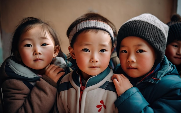 Many children at Chinese school AI Generative AI