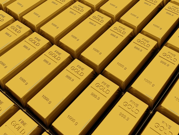 Many Gold bars or Ingot