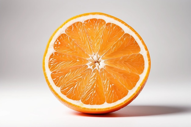 Many juicy orange fruit slices close up