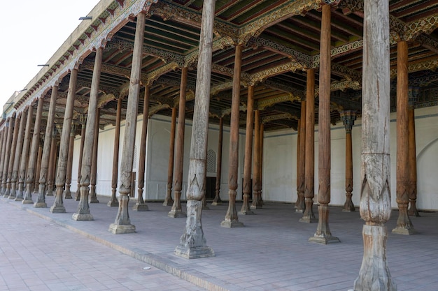 Many wooden dome in the historical building