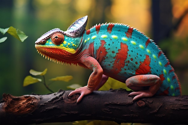 manycoloured chameleon