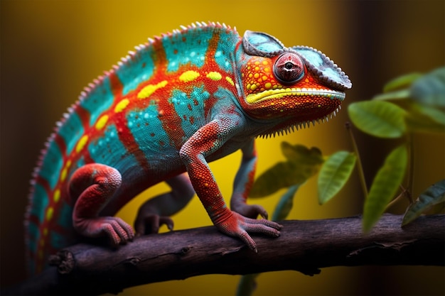 manycoloured chameleon