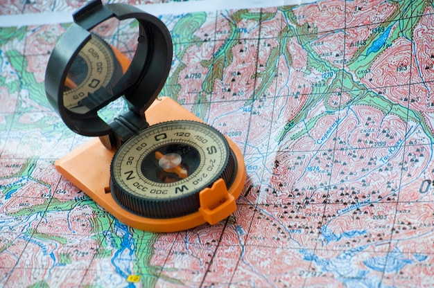 Map and compass