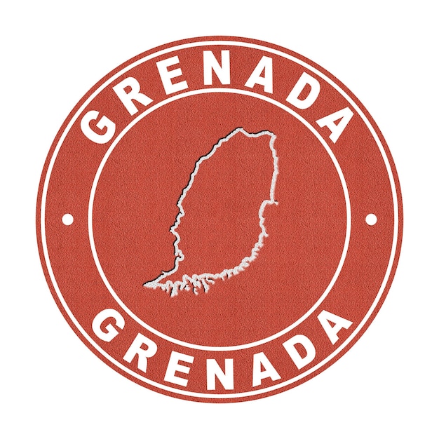 Map of Grenada Tennis Court Clipping Path