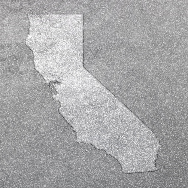 사진 캘리포니아 실버 배경 지도