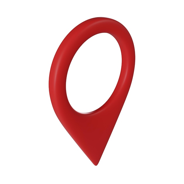 Map red marker Location red pin