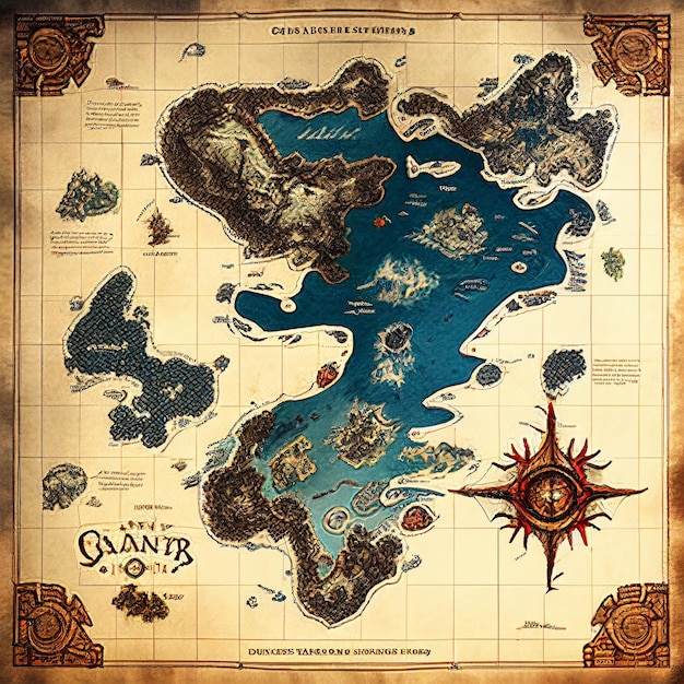 Cartography of Zelda: Breath of the Wild