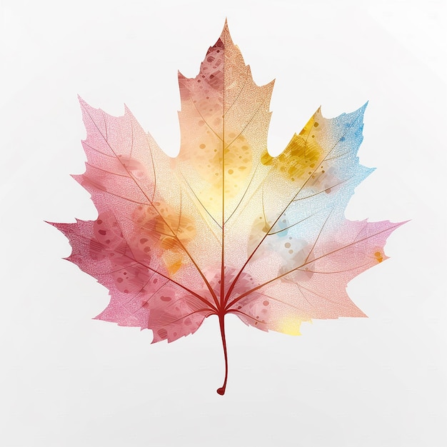 Maple Leaf Clip Art with white Background