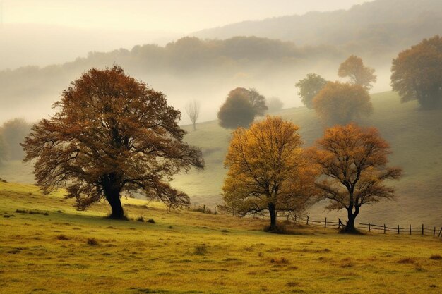 maple tree people Fall Background 611jpg