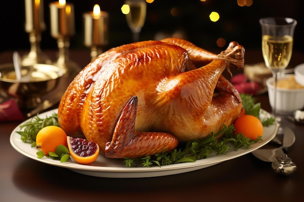 MapleButterGlazed Turkey Kerstdiner Recept
