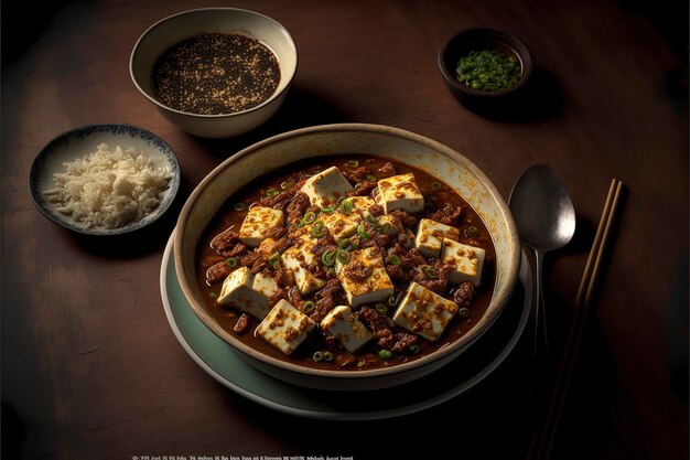 Mapo tofu, chinese restaurant