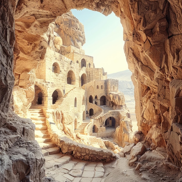 Монастырь Мар-Саба на Западном берегу Древний греческий православный монастырь, построенный в Святой Земле
