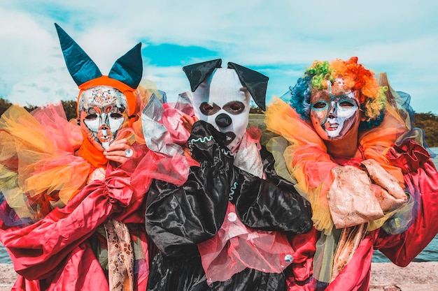 maragogipe bahia brazil march 04 2019 carnaval de maragojipe is a traditional popular carnival festival which takes place annually in the city of maragogipe in the brazilian state of bahia