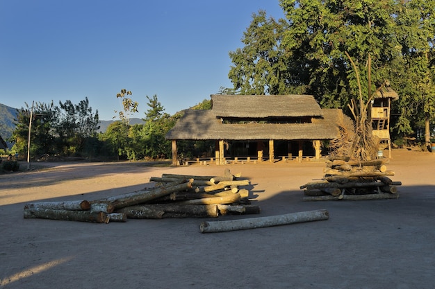 Marankiari community house in the jungle