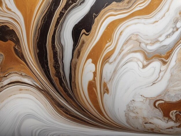 Photo marble abstract acrylic background agate ripple pattern gold powder