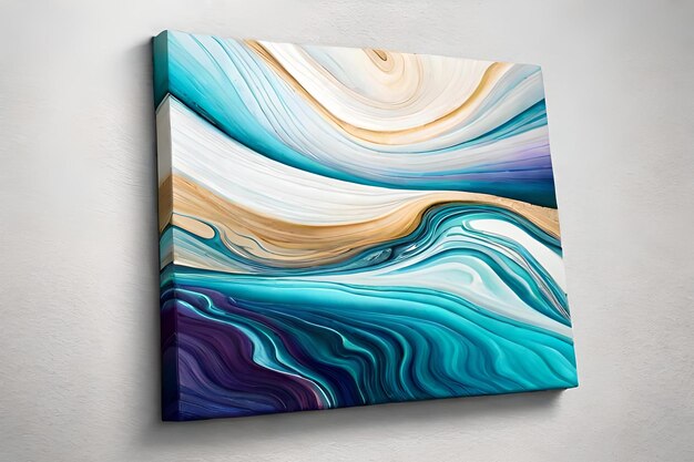 Marble abstract acrylic background Marbling artwork texture