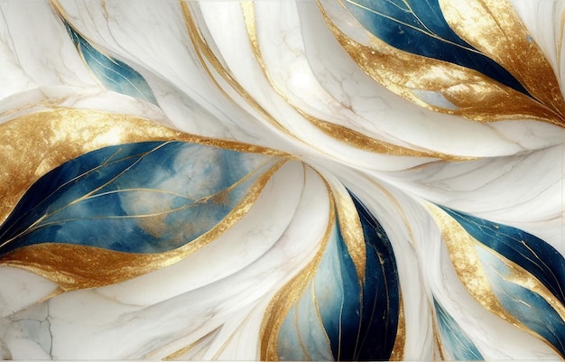 Marble background 3d abstract art print modern creative abstract artwork golden print