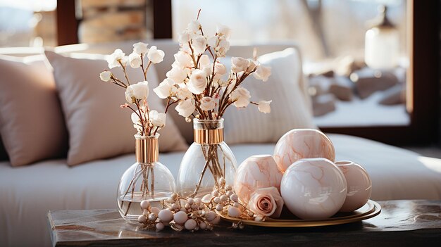 Photo _marble elegance sophisticated holiday aesthetics_